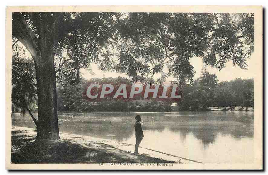 CPA Bordeaux Au Parc Bordelais 