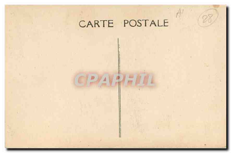 CPA Chateau de Chateaudun Escalier d'honneur  — Verso