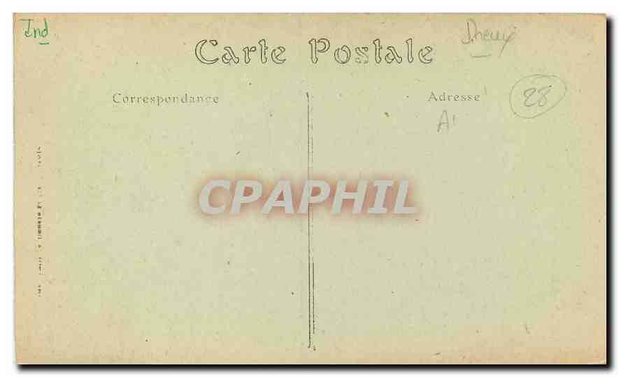 CPA Dreux Chapelle Saint Louis  — Verso