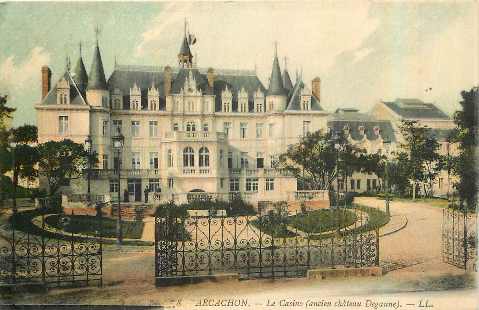CPA Arcachon Le Casino Deganne 
