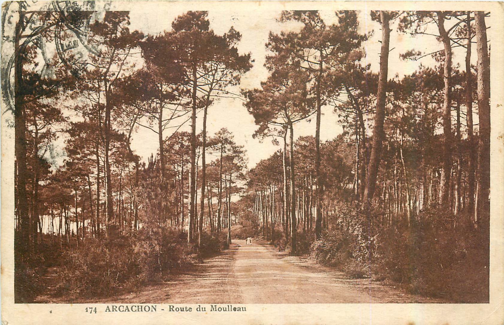 CPA Arcachon Route du Moulleau 