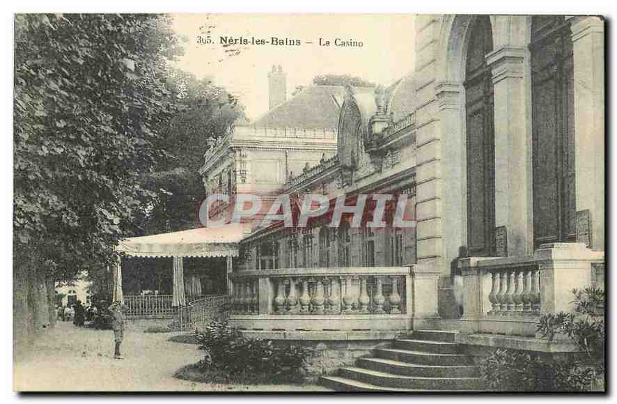 CPA Neris les Bains Le Casino 