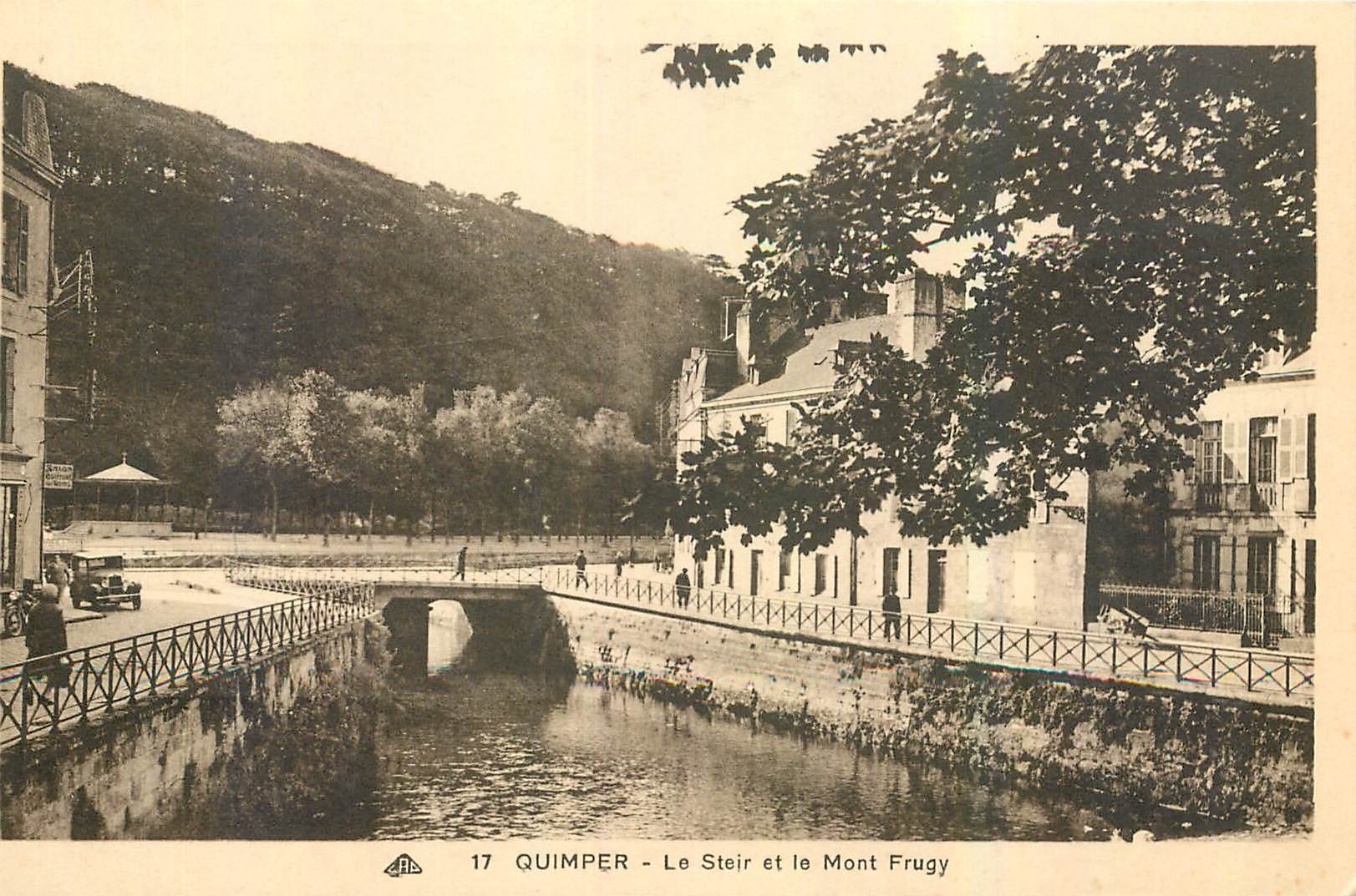 CPA Quimper Le Steir et le Mont Frugy 