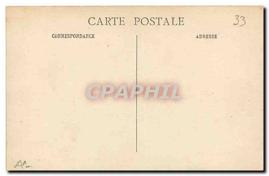 CPA Caveau de St Michel Bordeaux La Vierge  — Verso