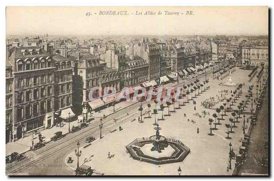 Bordeaux — Les Allées de Tourny — Bloc Frères, éditeurs, Bordeaux, n° 33