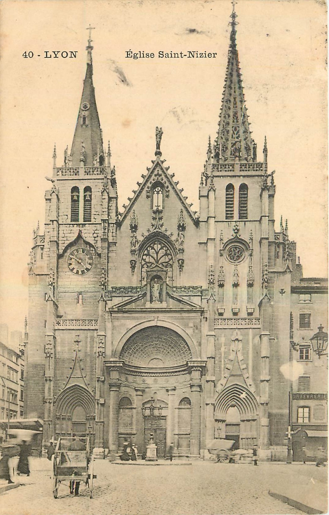 CPA Lyon Eglise Saint Nizier 