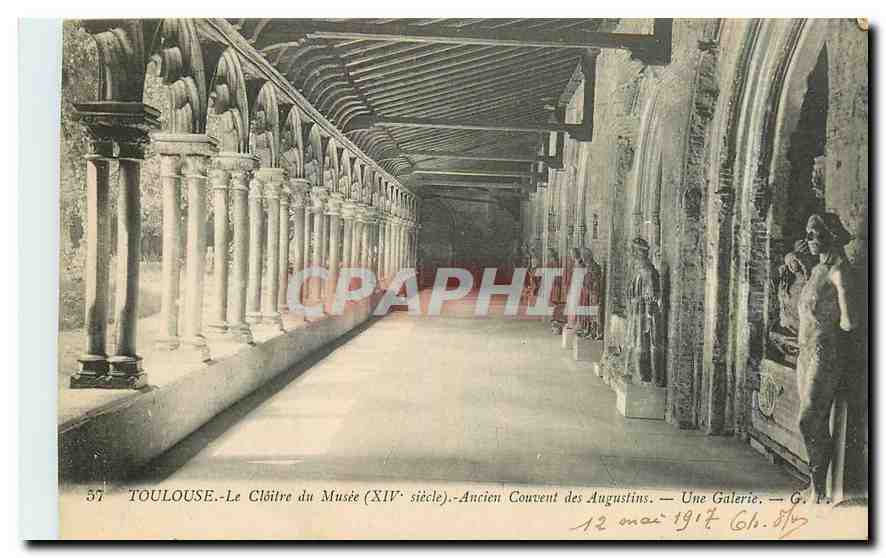 CPA Toulouse Le Cloitre du Musee Ancien Couvent des Augustins 