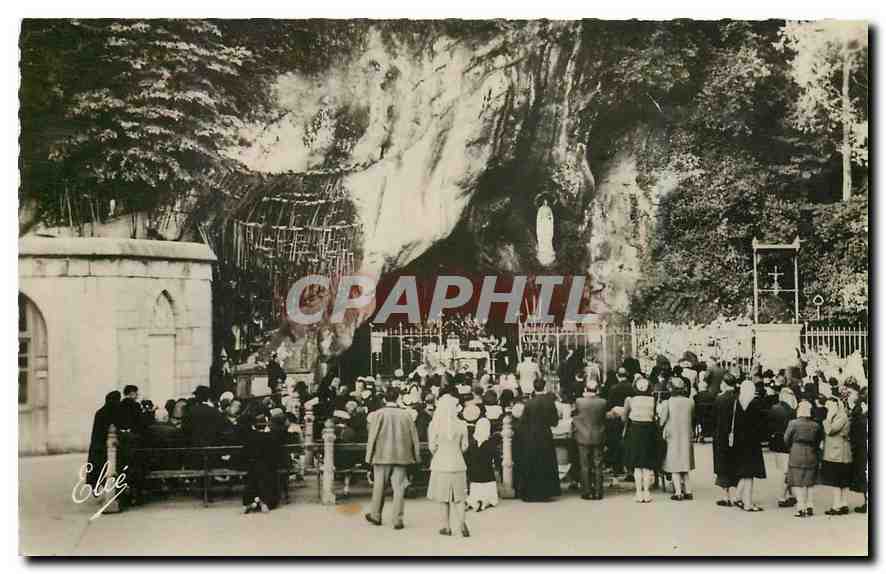 CPA Lourdes La Grotte 