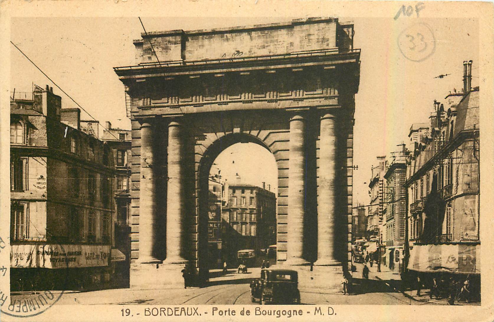 CPA Bordeaux Porte de Bourgogne 