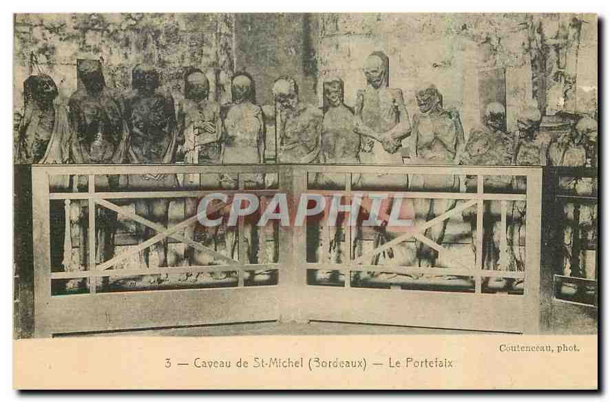 CPA Caveau de St Michel Bordeaux Le Portefaix 
