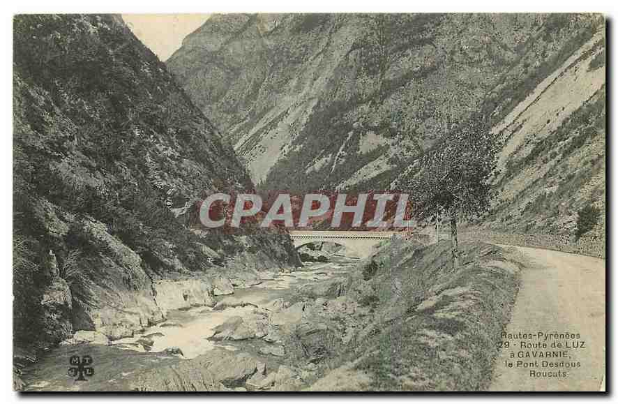 Le Pont Desdous à Gavarnie — Route de Luz — Routes-Pyrénées 79