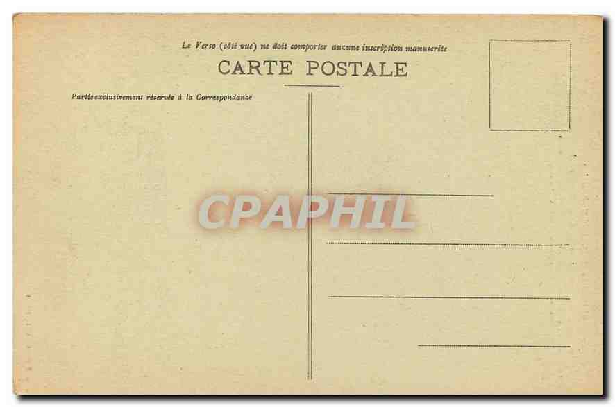 CPA Chateau de Maintenon E et L Le Portail d'entree vu de la Cour Meridionale  — Rückseite