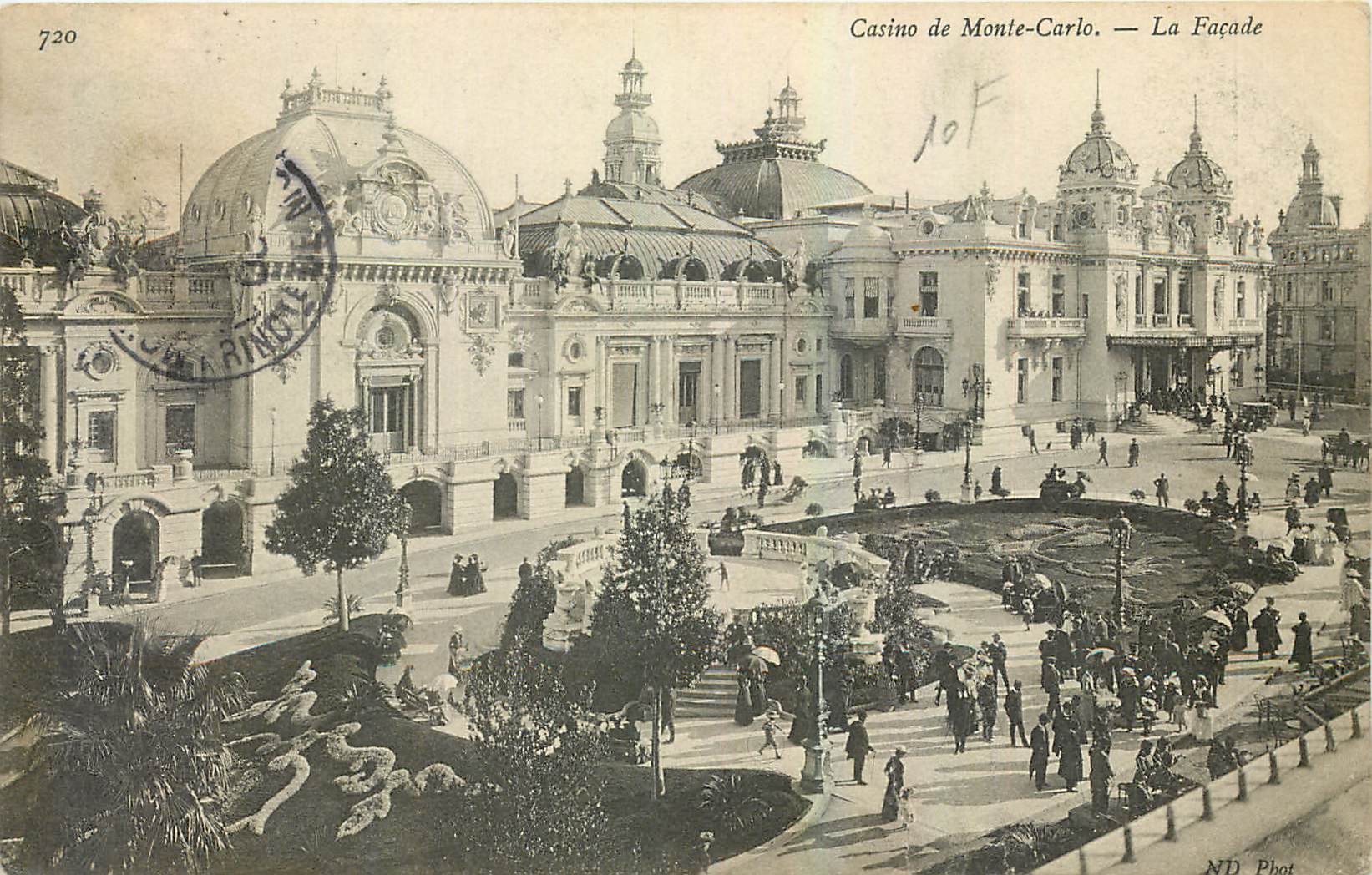 CPA Cassino de Monte Carlo La Facade 