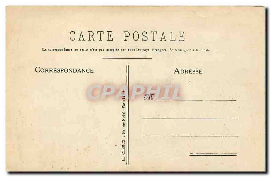 CPA Reconstitution de St Blaise d'apres ses Reliques Squelette — Rückseite