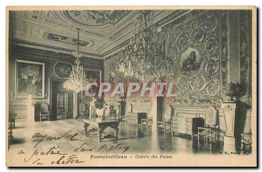 Fontainebleau — Galerie der Fastes — E. F., Paris