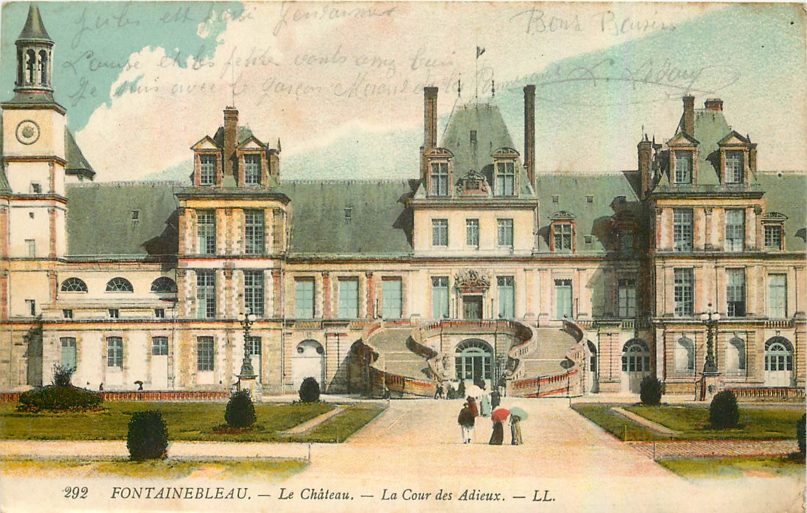 Fontainebleau — Le Château — La Cour des Adieux — LL. — n°292