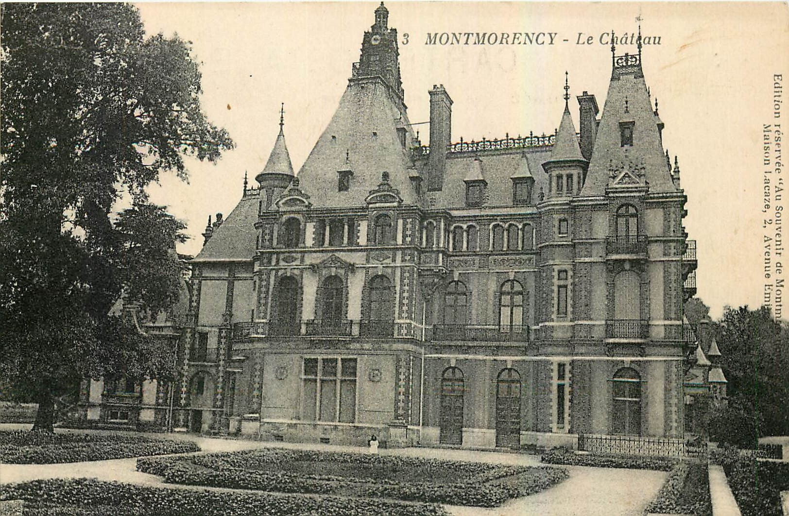 CPA Montmorency Le Chateau 