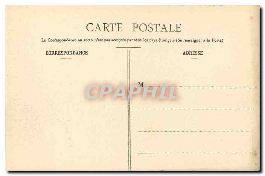 CPA Biarritz Le Roches de la Vierge Vue prise de l'Atlaye  — Rückseite