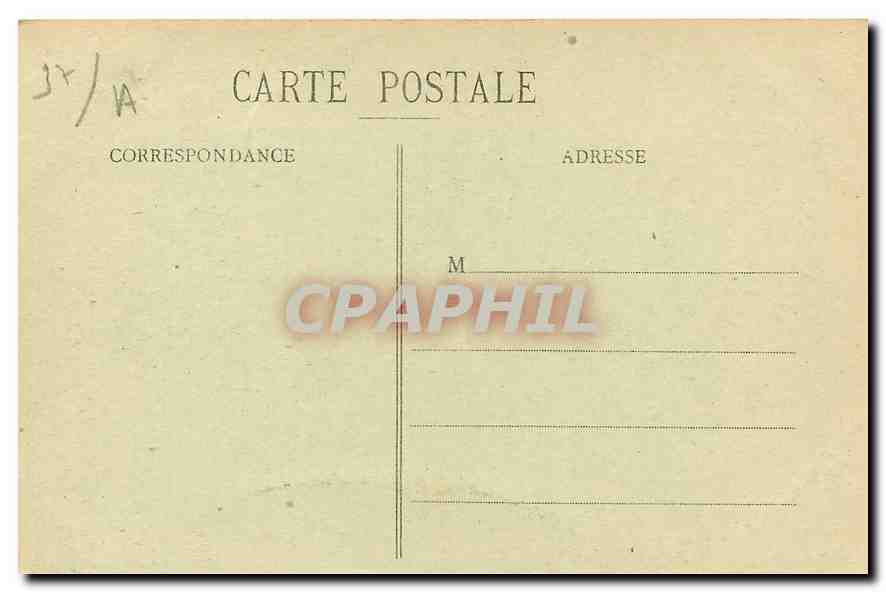 CPA Luynes I et L Le Chateau Facade Sud Ouest  — Rückseite