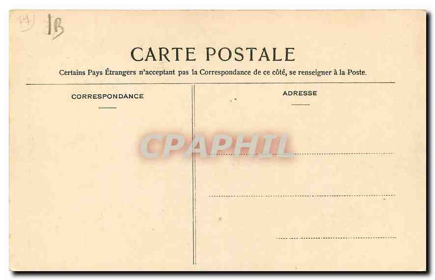 CPA Moret sur Loing La Porte de Samois  — Back