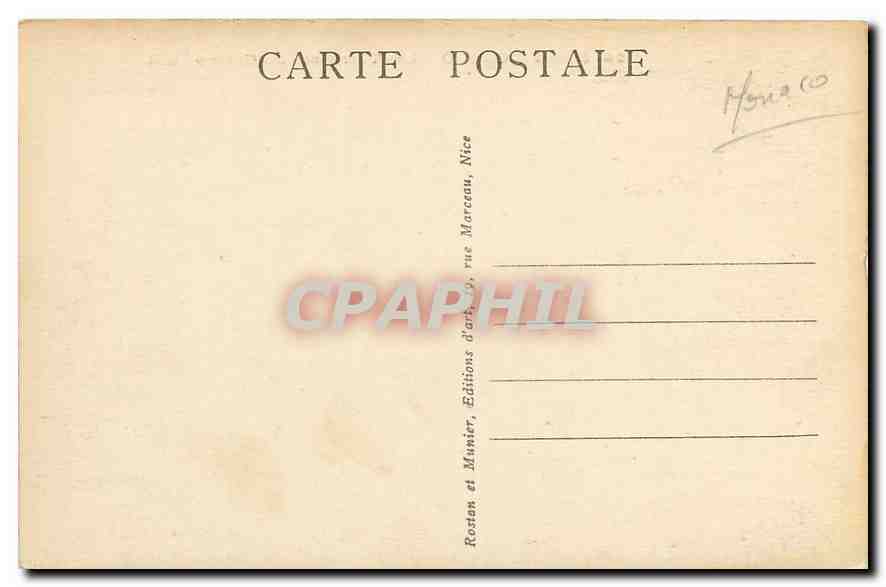 Monte Carlo — Les Terrasses du Casino — RM — Rückseite