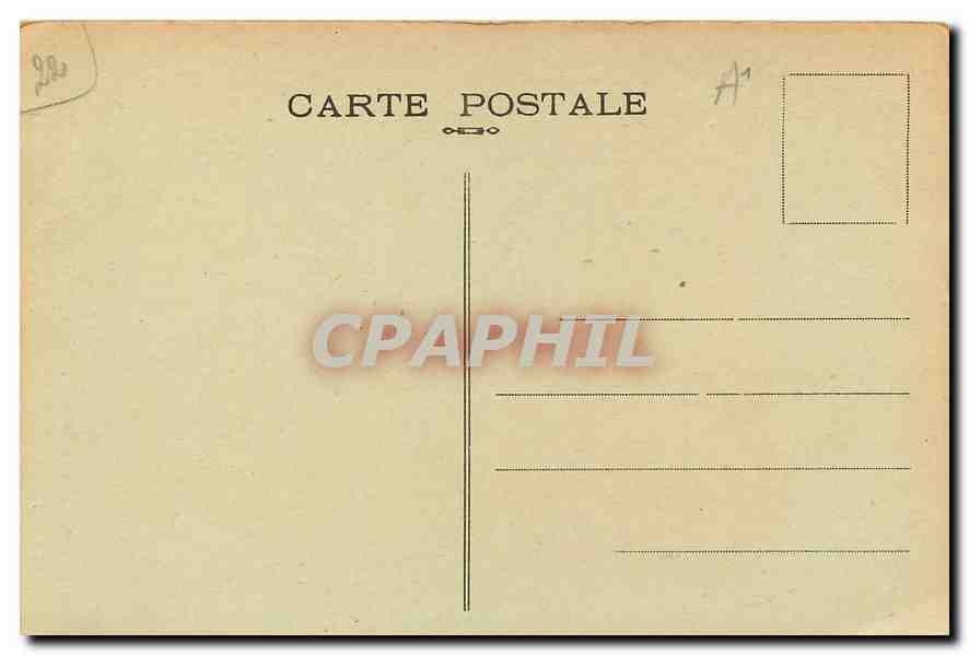 CPA Eglise de Perros Porche Gothique  — Verso