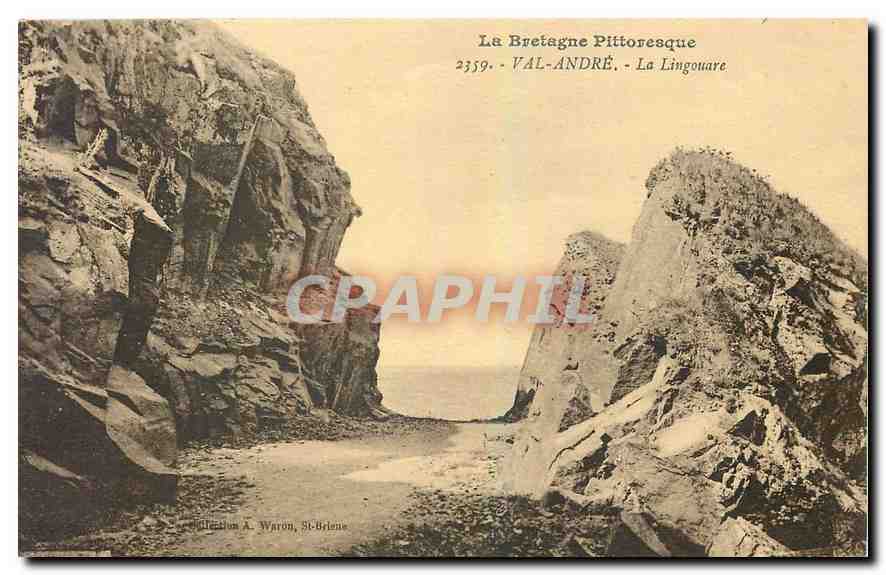 CPA La Bretagne Pittoresque Val Andre La Lungouare 