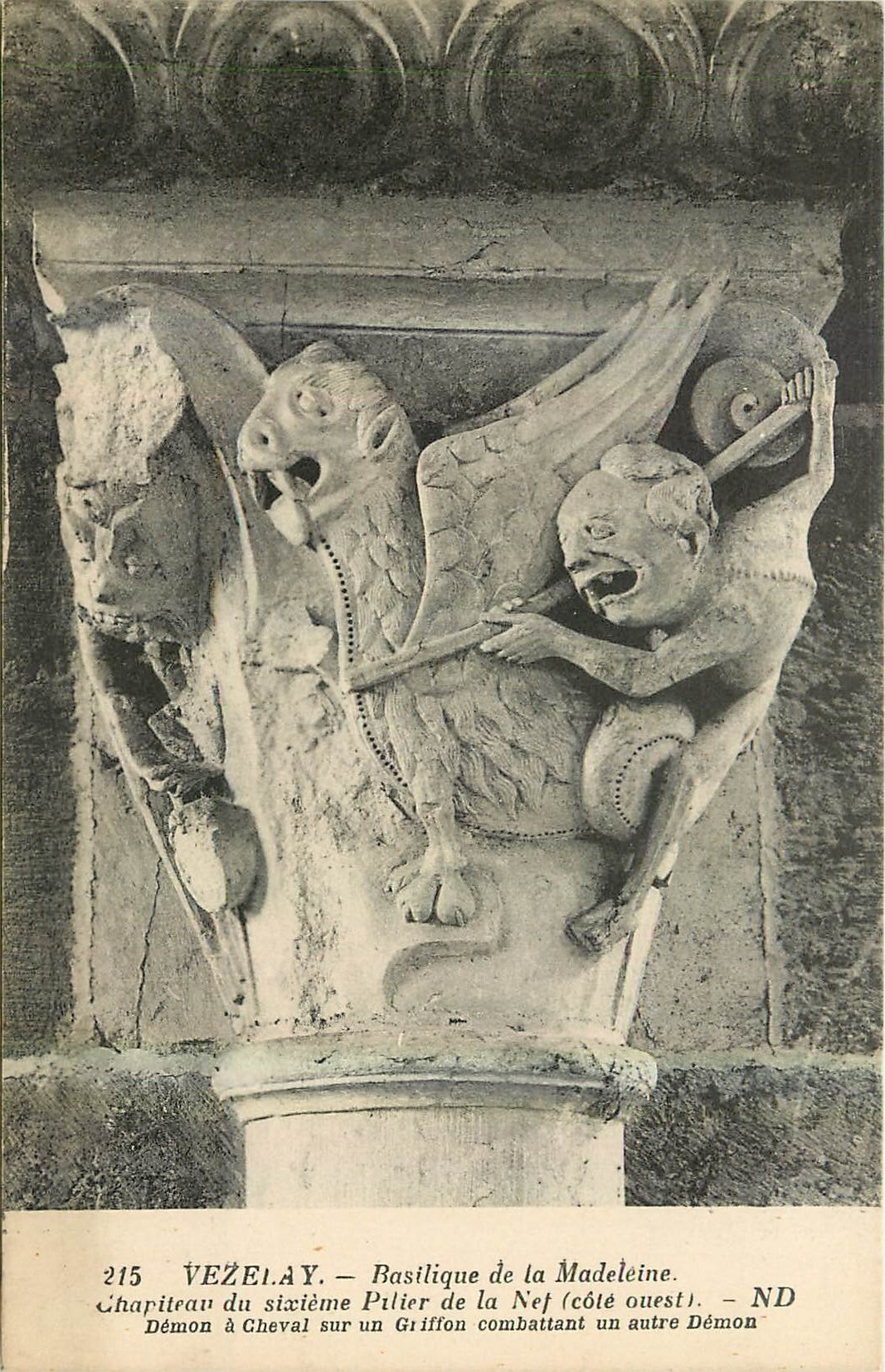 CPA Vezelay Basilique de la Madeleine 