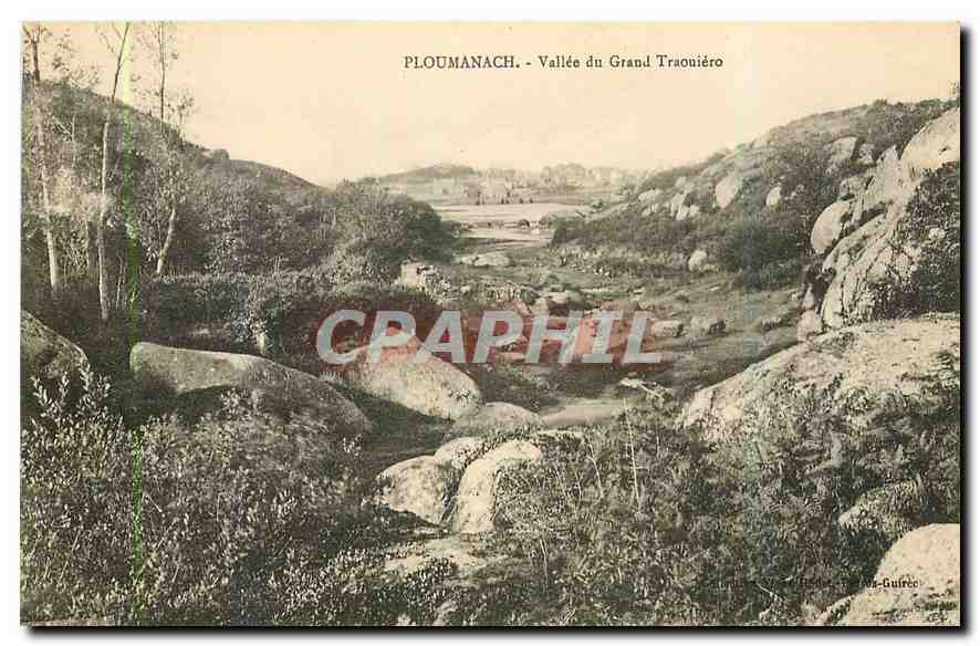 CPA Ploumanach Vallee du Grand Traouiero 