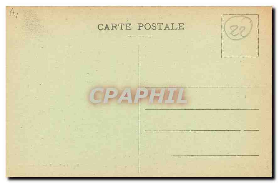 CPA Ploumanach Vallee du Grand Traouiero  — Rückseite