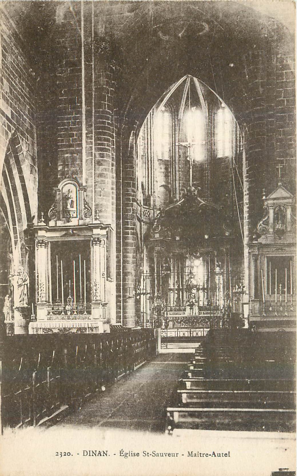 Dinan - Église St-Sauveur - Maître-Autel