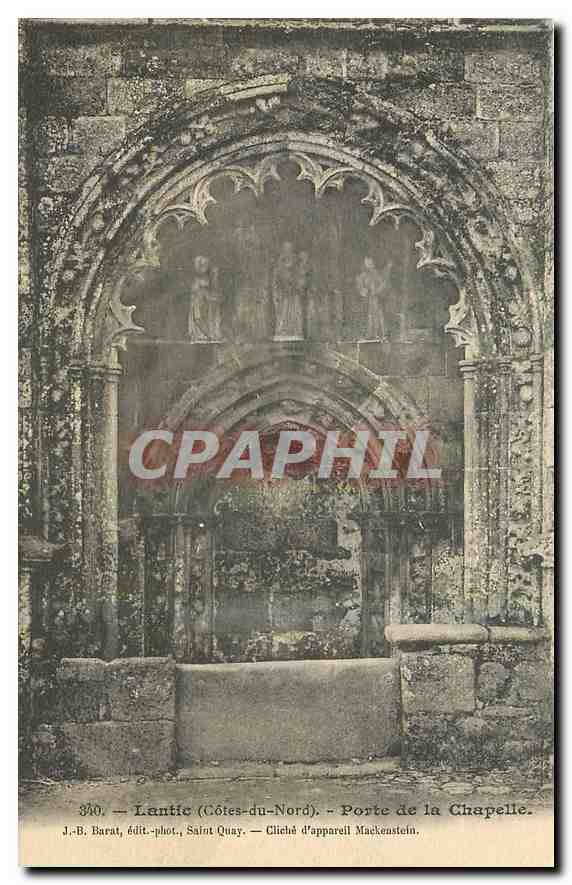 CPA Lantic Cotes du Nord Porte de la Chapelle 