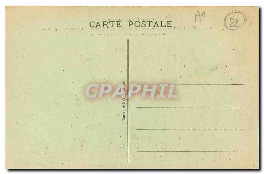 Cap Fréhel — Côte d'Émeraude — éditeur Laurent-Nel Lichius, n° 3059 — Verso