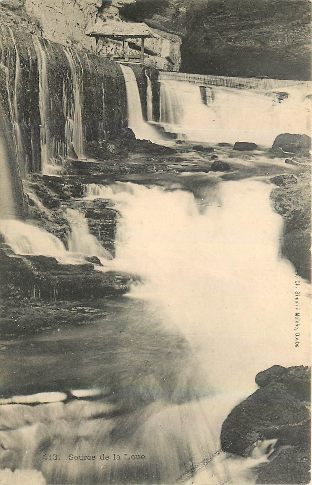 CPA Source de la Loue 