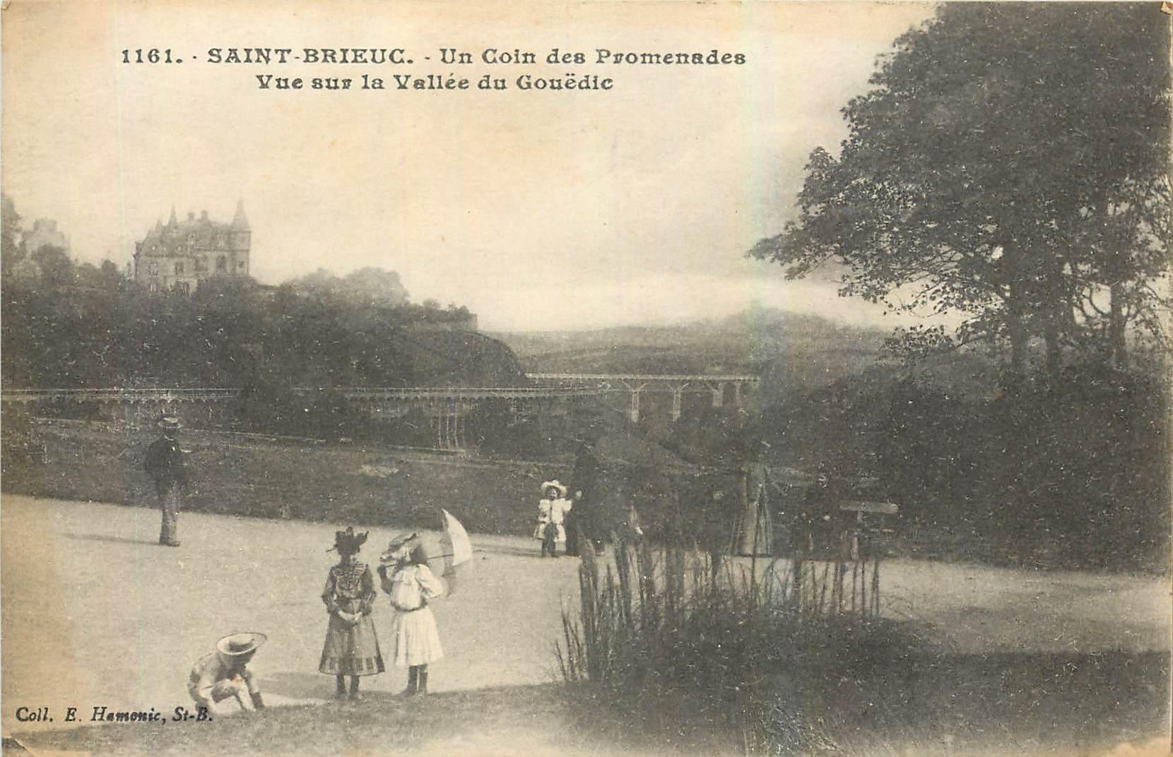 SAINT-BRIEUC - Un Coin des Promenades - Vue sur la Vallée du Gonédic