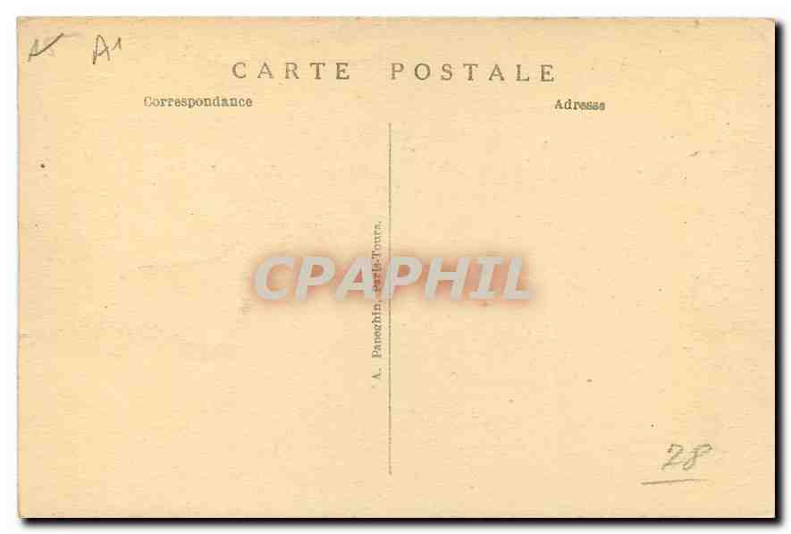 CPA Versailles Palais du Grand Trianon  — Verso