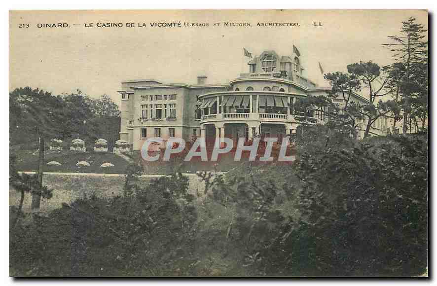 CPA Dinard Le Casino de la Vicomte 