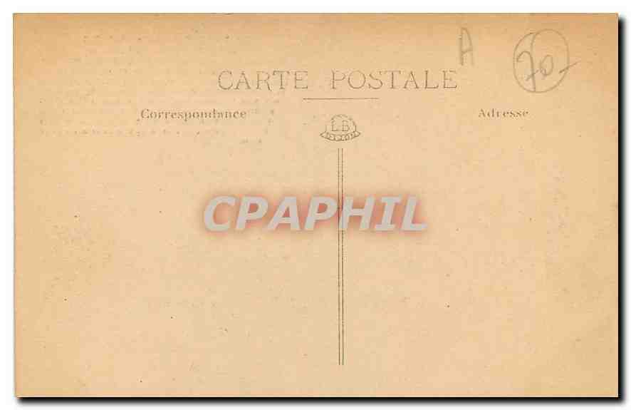 CPA Luxeuil les Bains Ancien Hotel du Cardinal Jouffroy  — Verso