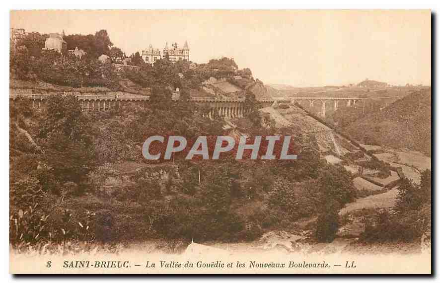 Saint-Brieuc — La Vallée du Gouëdic et les Nouveaux Boulevards — LL