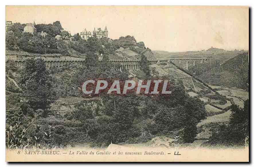 Saint-Brieuc — Die Gouëdic-Tal und die neuen Boulevards — LL.