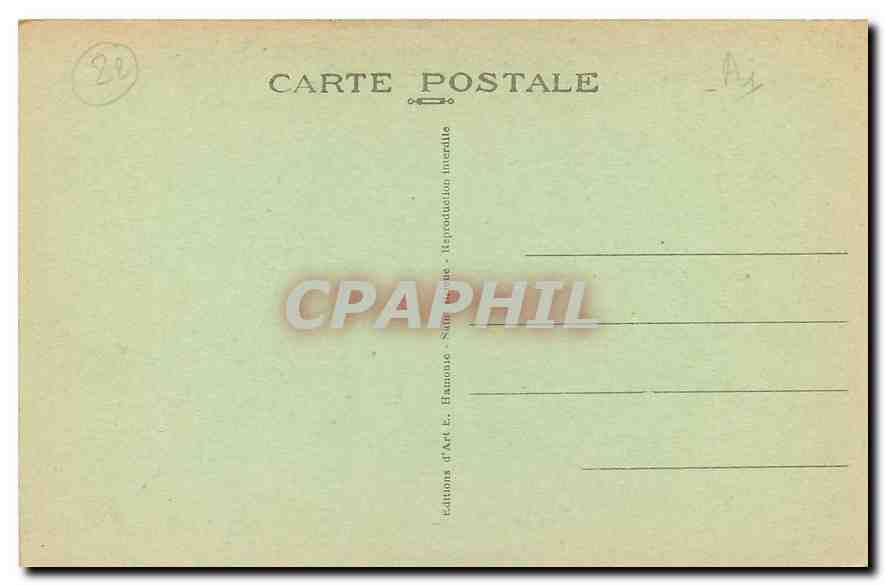 Tombeau de Mgr Halgouët — Chapelle St-Gonéry en Plougrescant — TREGUIER — Verso