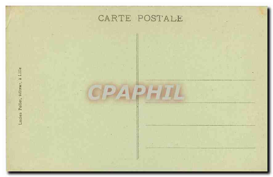 CPA Malo les Bains La Digue promenade  — Rückseite