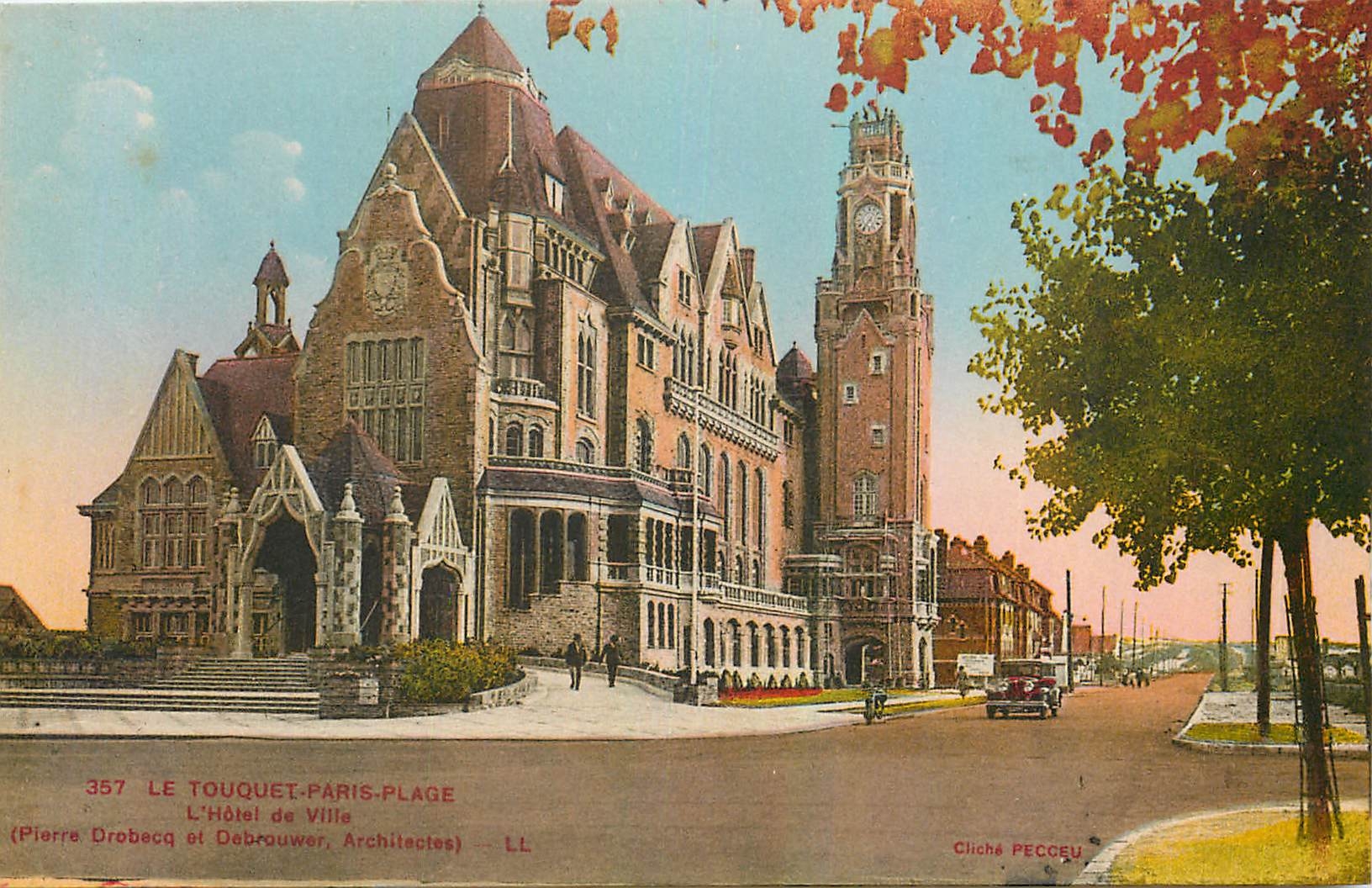 CPA Le Touquet Paris Plage L'Hotel de Ville 