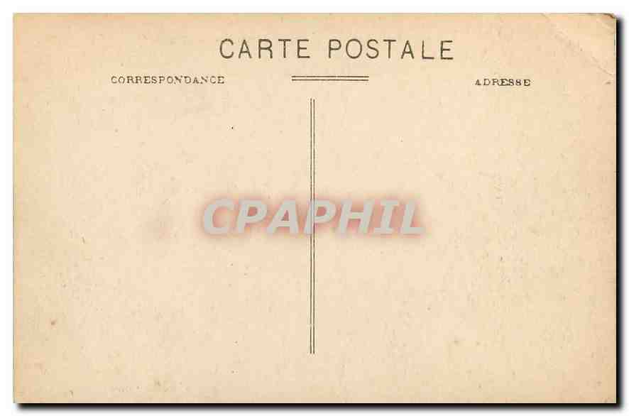 CPA Saint cast C du N Les Rochers de la Garde  — Rückseite