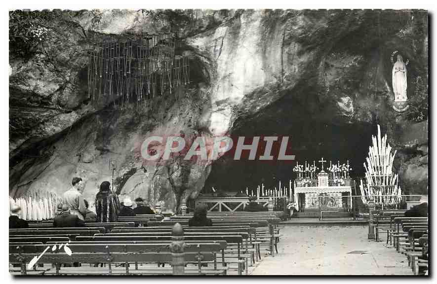 CPA Toute la France Lourdes H P la Grotte Miraculeuse 