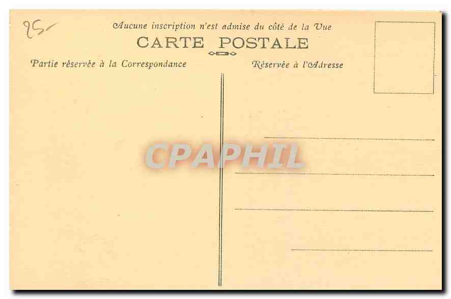 CPA Calvaires de Bretagne Calvaire et Clocher de Plougonven  — Rückseite