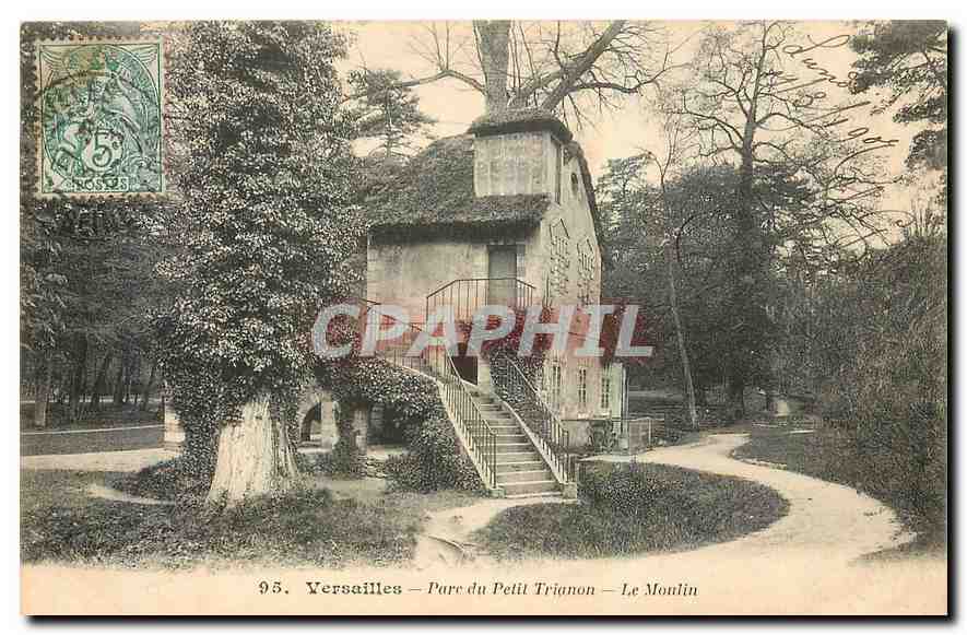 CPA Versailles Parc du Petit Trianon Le Moulin 