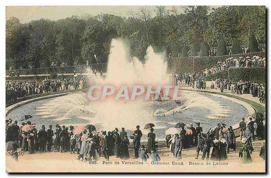 CPA Parc de Versailles Grandes Eaux Bassin de Latone 