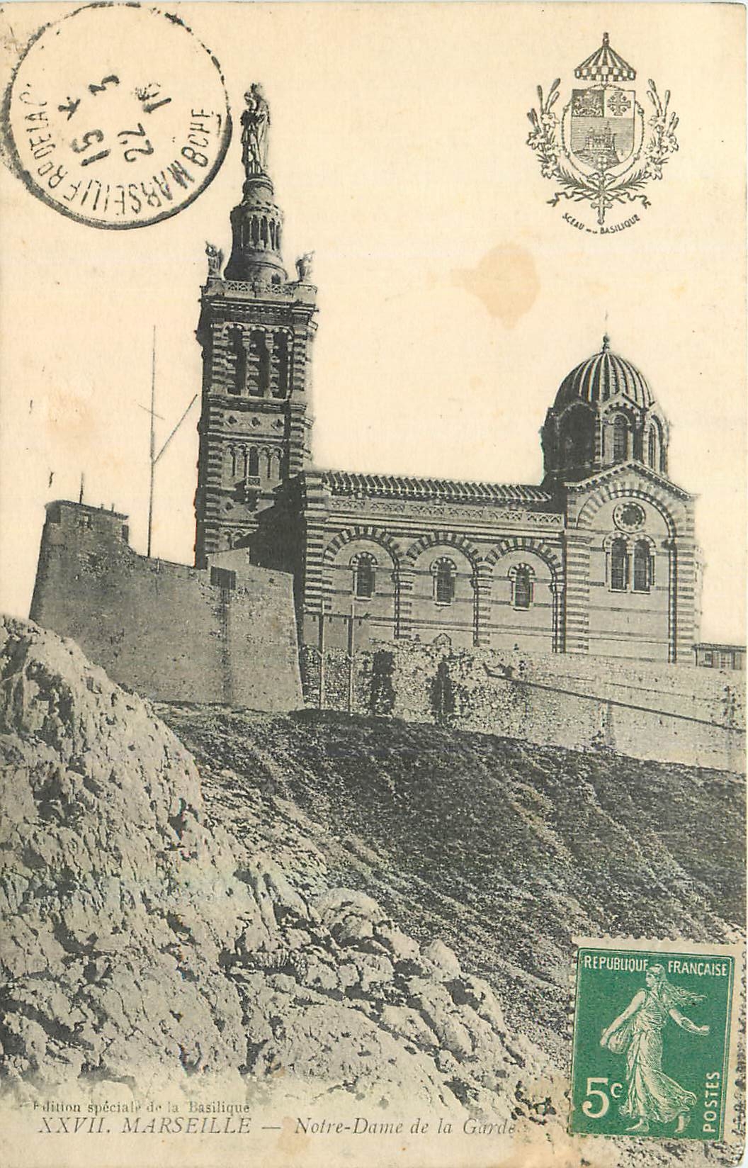 CPA Marseille Notre Dame de la Garde 