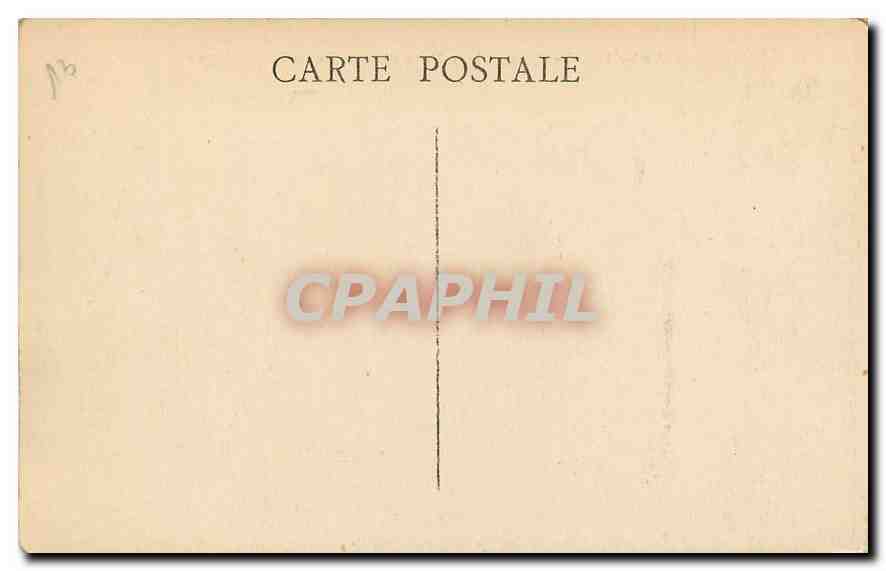 CPA Marseille Le Quai du Port et Rue de la Republique  — Verso